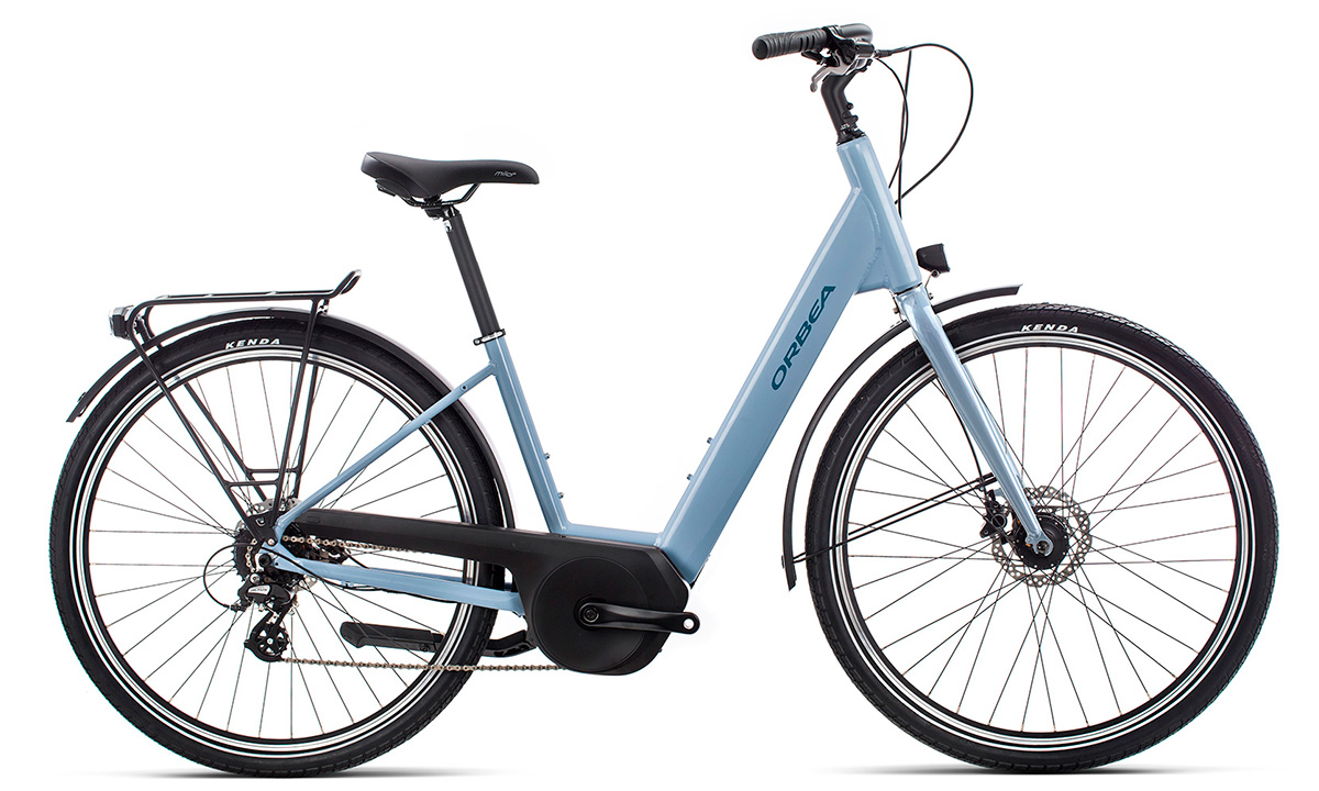 Фотографія Велосипед Orbea Optima A20 (2020) 2020 блакитний